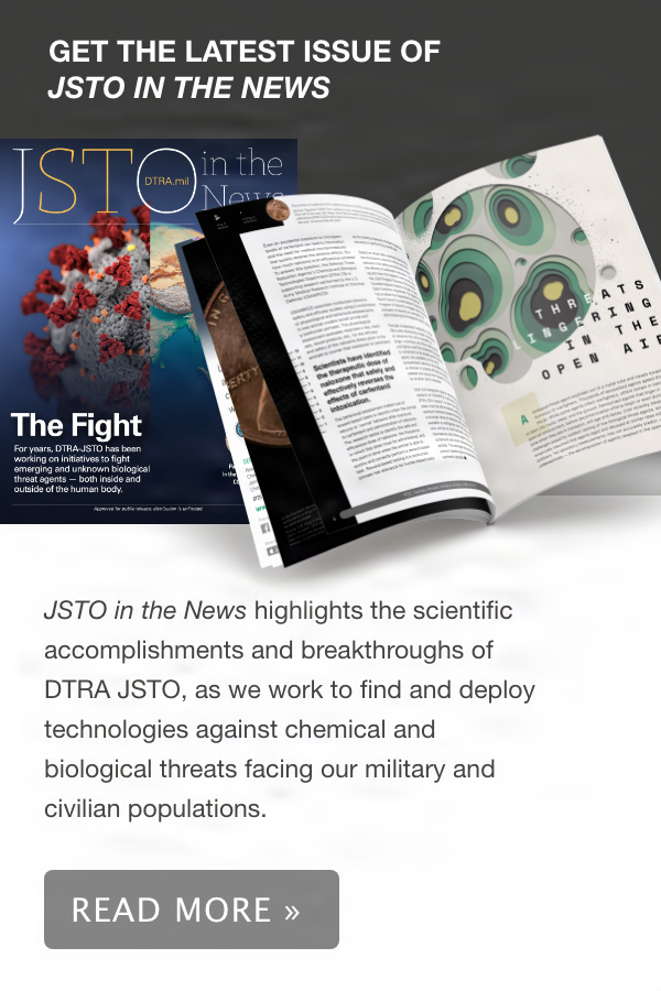 Read the DTRA JSTO Publication JSTO in the News