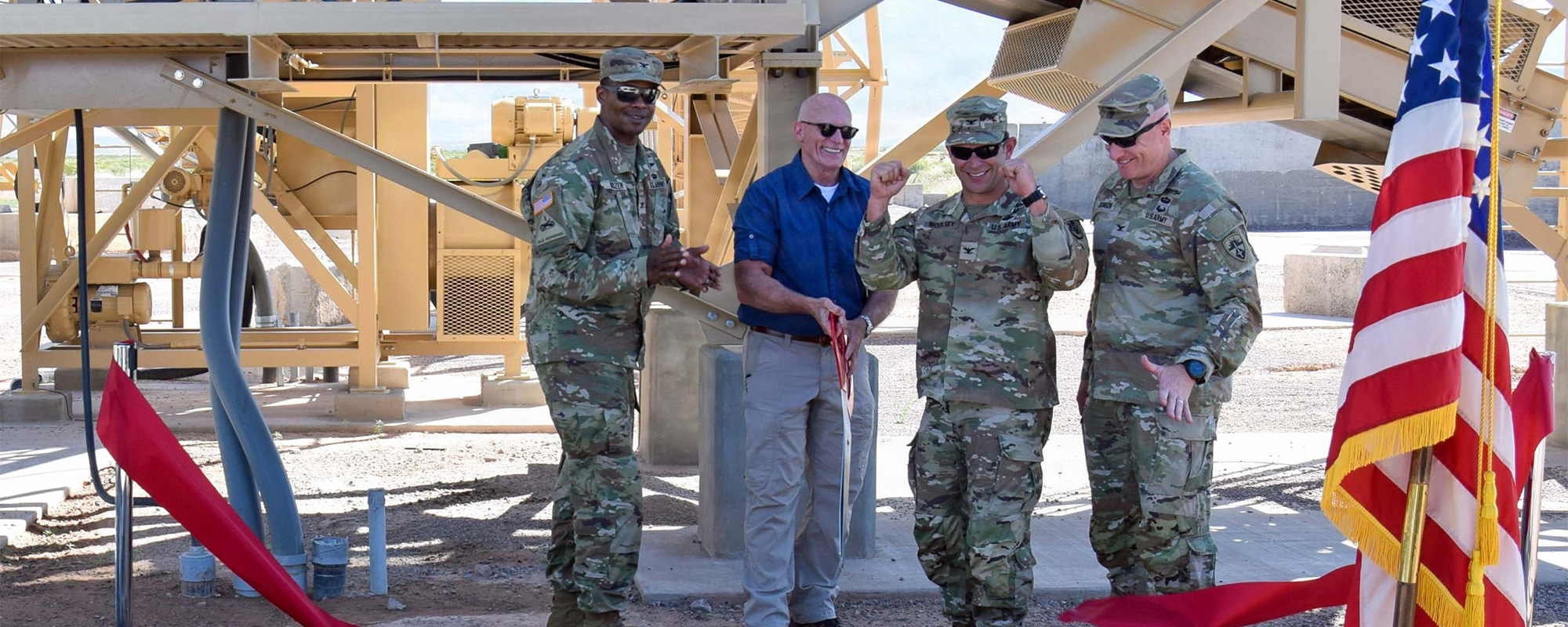 DTRA Batch Plant Ceremony