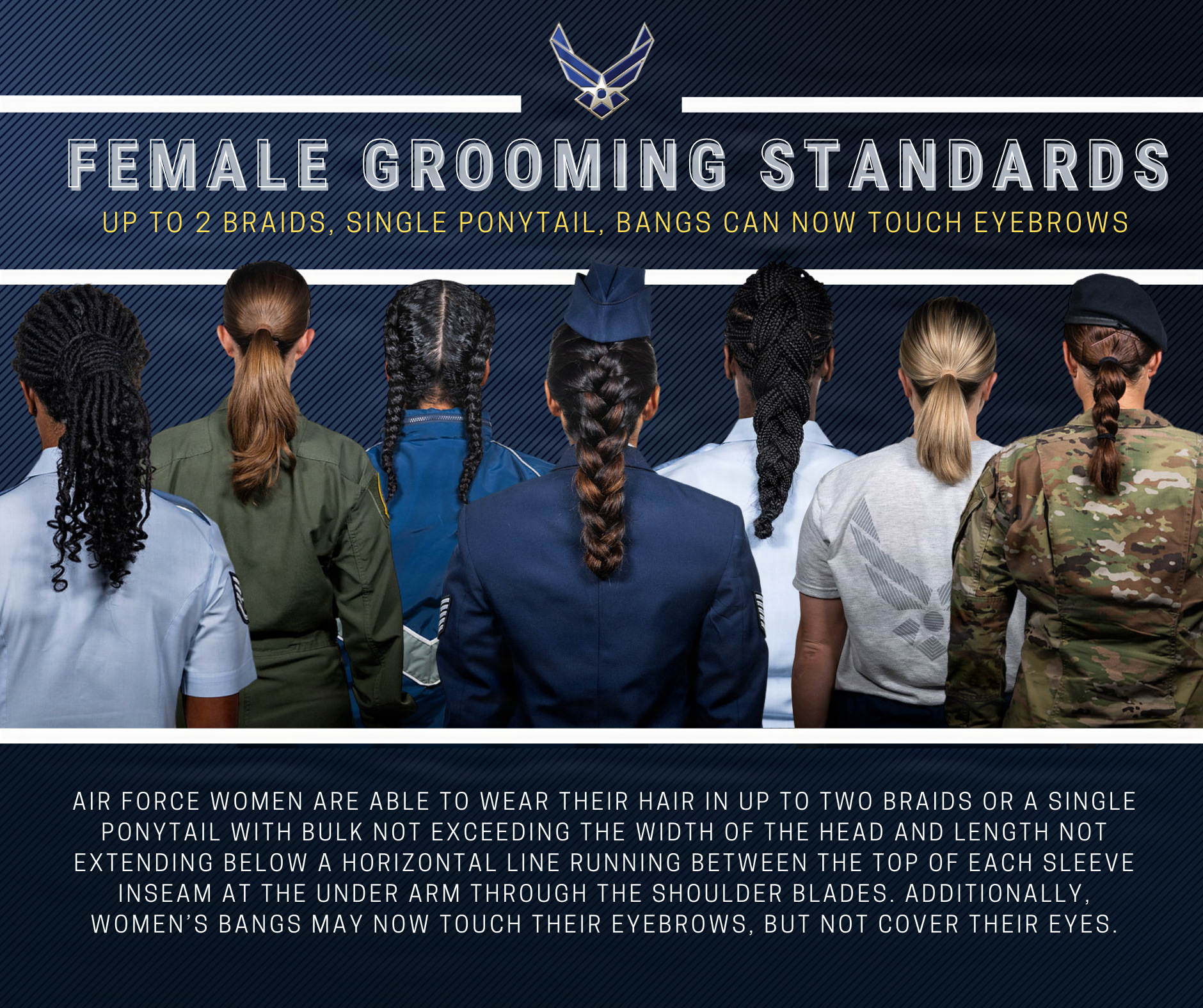 Air Force Female Grooming Standards