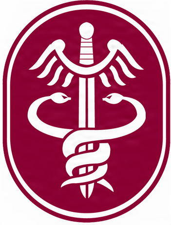 U.S. Army Medical Command patch.