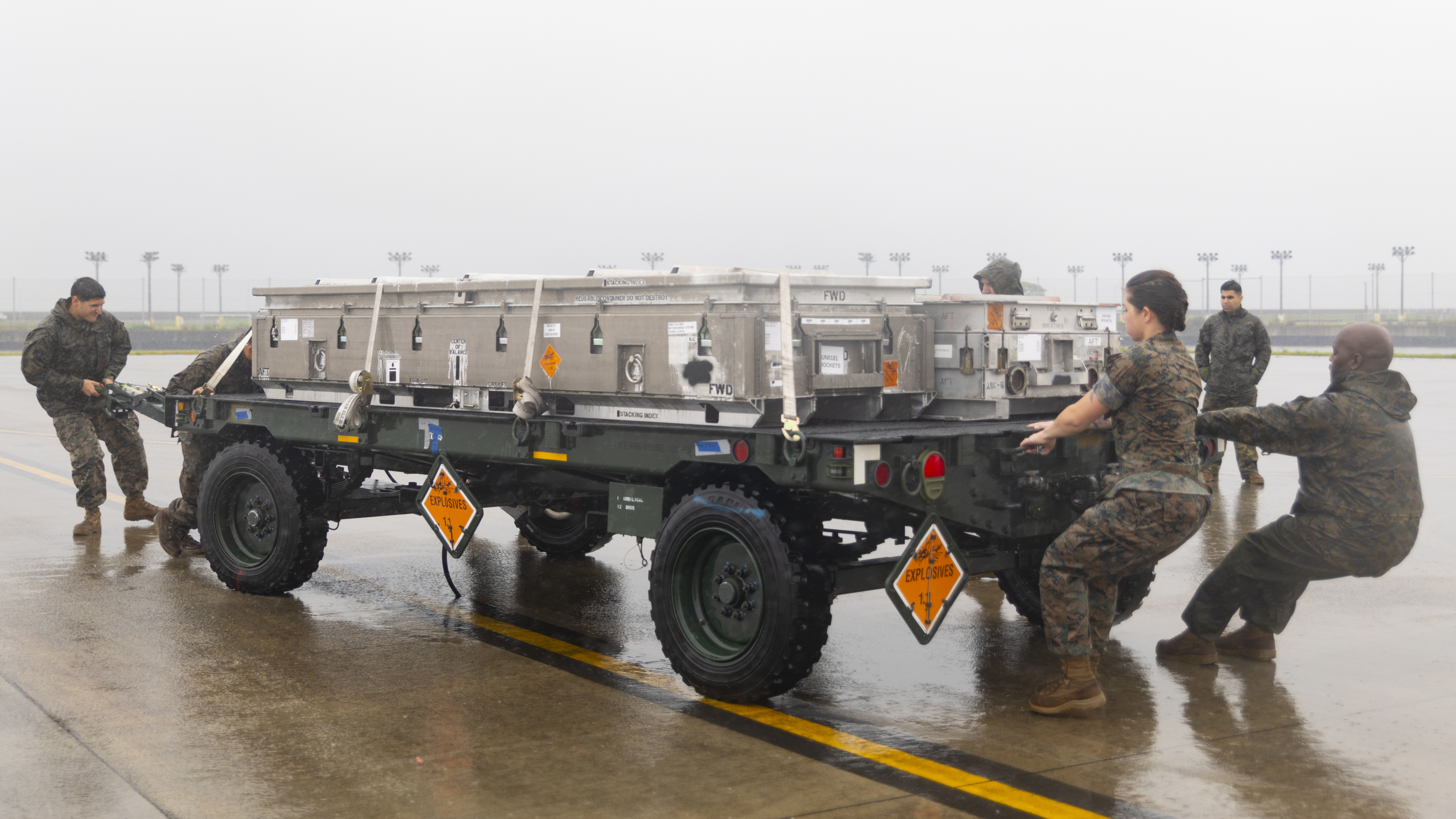 3rd and 1st MAW collaborate to transport fixed-wing ordnance to the Philippines for the first time