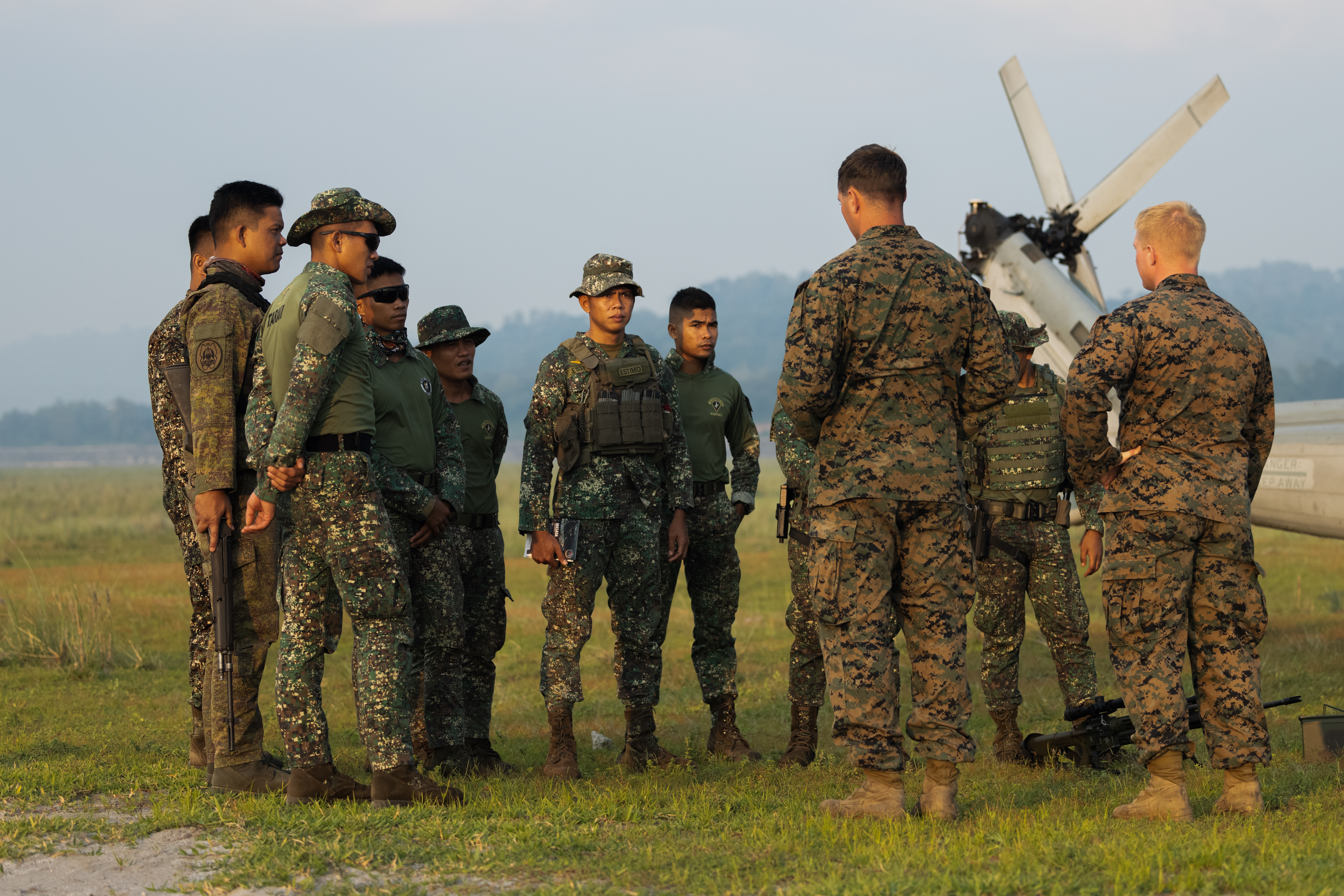 MASA | Filipino and U.S. Marines Practice Aerial Sniping Techniques