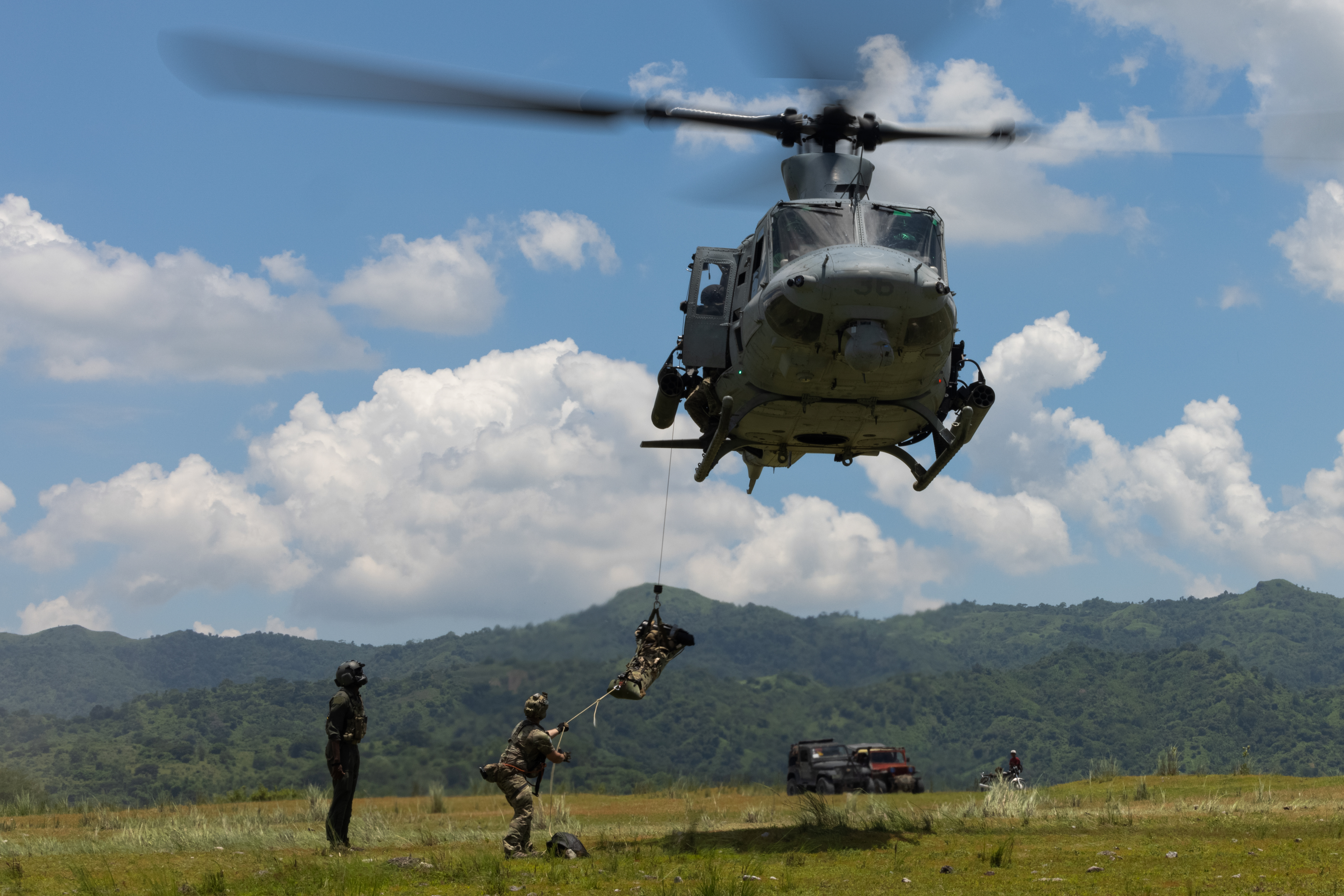 MASA 23: Joint Para Ops | U.S. Servicemembers and Philippine Marines conduct Pararescue operations