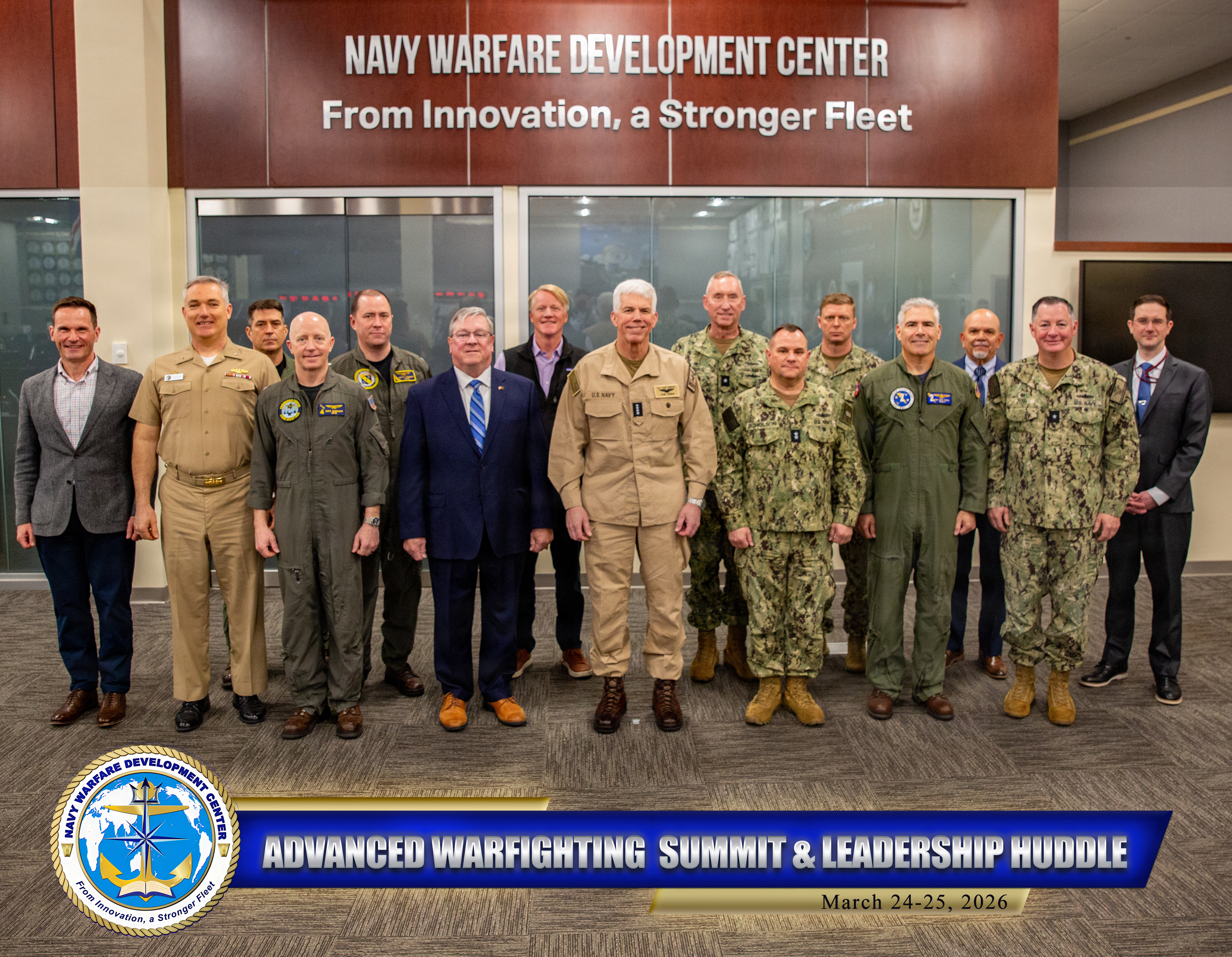 Forging the Future of Naval Warfare: Inside the 2026 Warfighting Development Center Leadership Huddle & Advanced Warfighting Summit